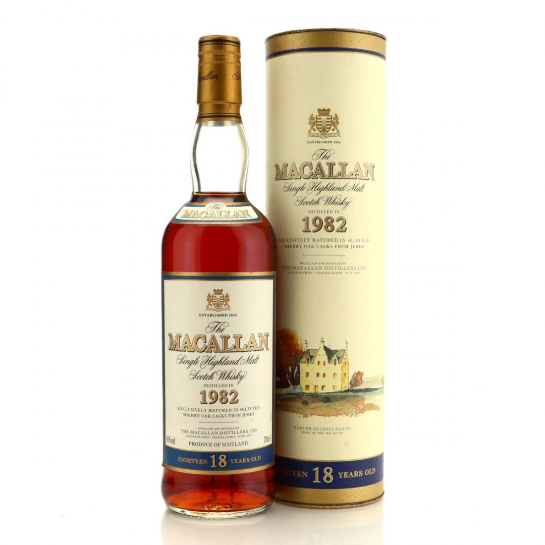 ウイスキー Macallan 18 Year Old Sherry Oak 700ml The Macallan 18 Year 1982 Sherry Oak - 700ml