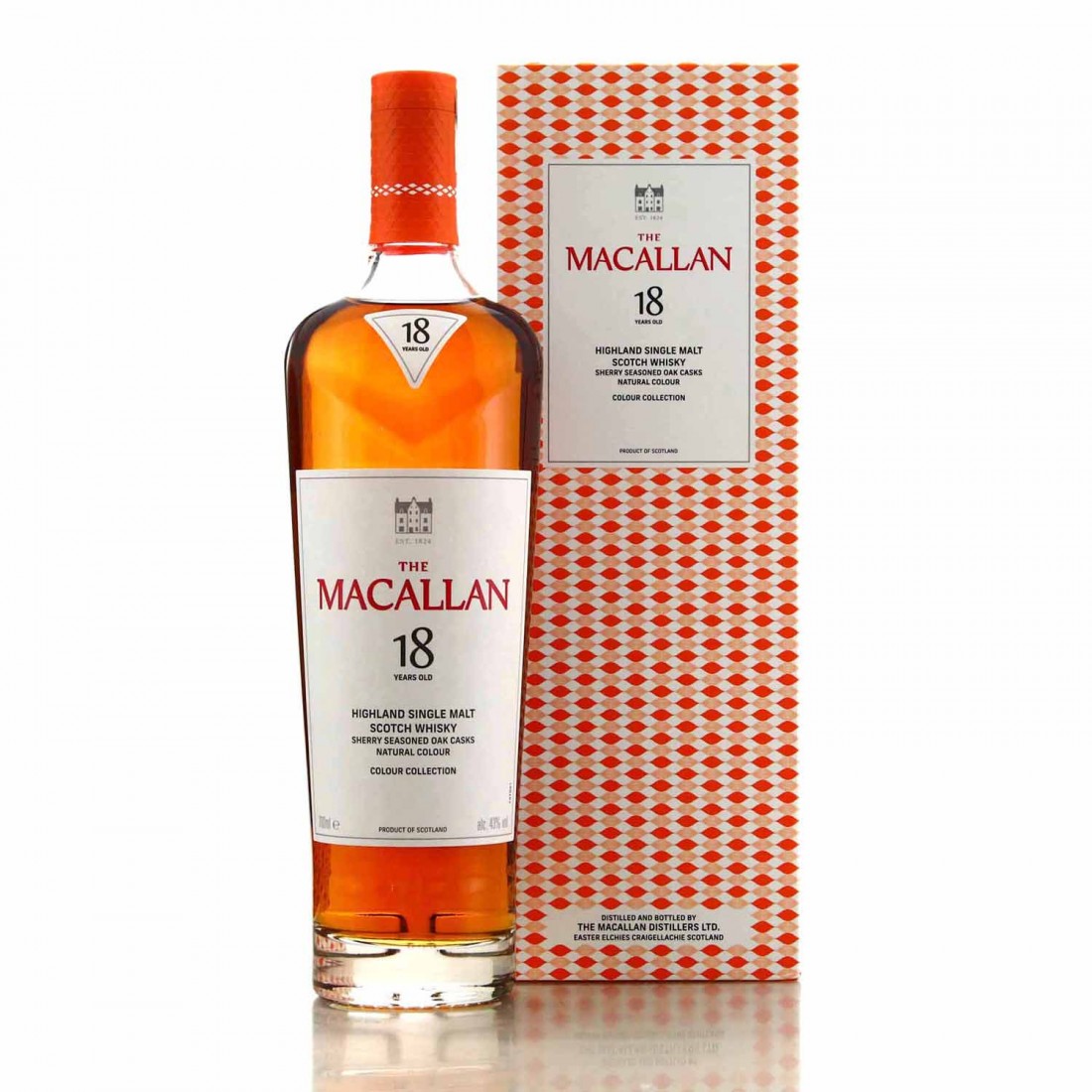 macallan18年　カラーコレクション　マッカラン マッカランが新たなトラベルリテール品「カラーコレクション」を