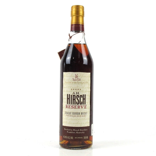 A.H. Hirsch 16 Year Reserve Gold Foil 3rd Release Bourbon