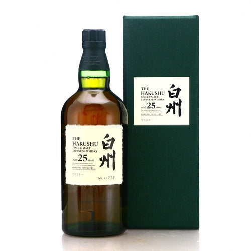Hakushu 25 Year Single Malt Japanese Whiskey